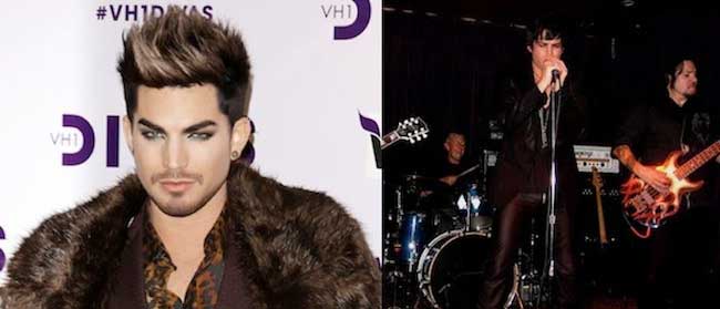 Adam Lambert then and now