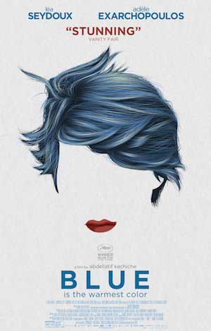 blue is the warmest color poster
