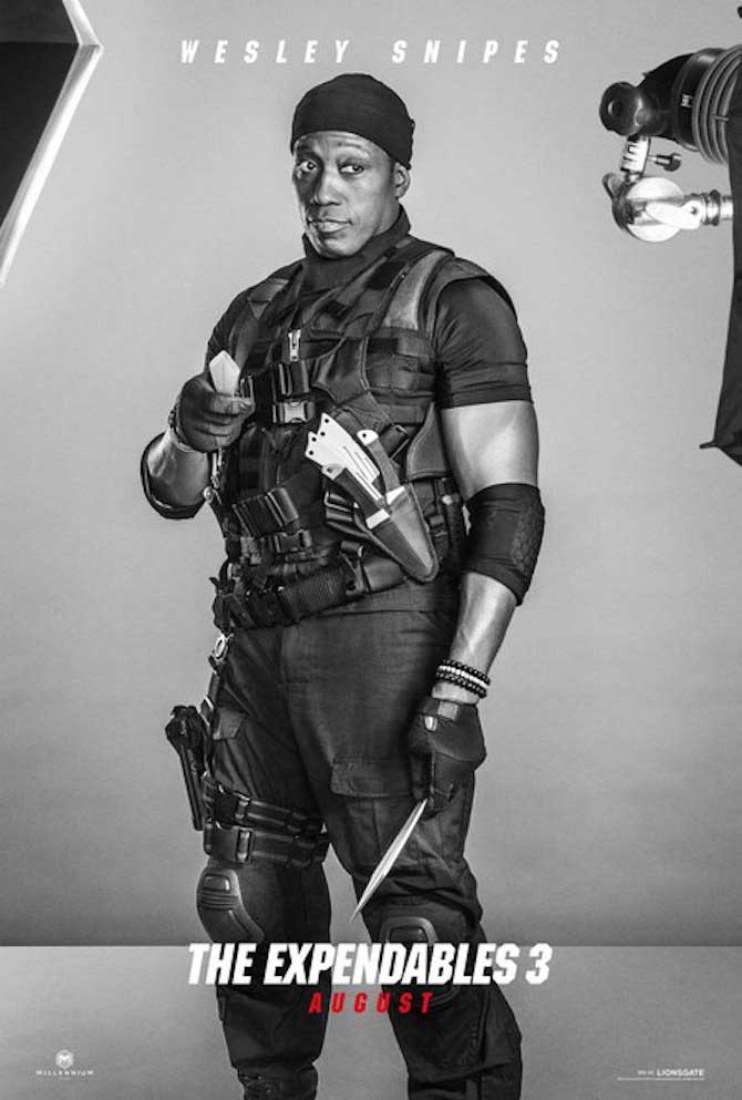 The Expendables 3 snipes