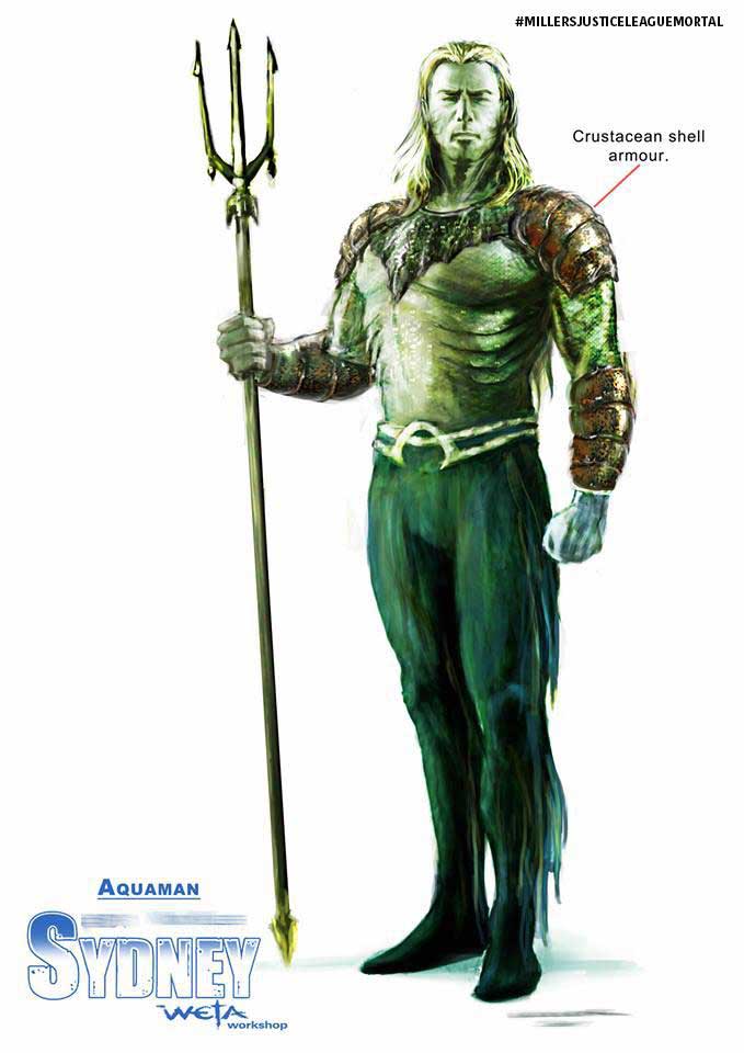 ภาพคอนเส็ปท์ของ Aquaman