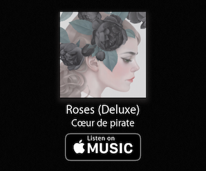 Cœur de pirate - roses -dl